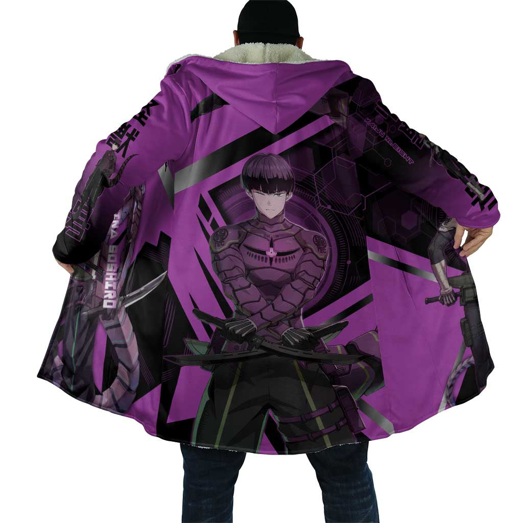 Hoshina Soshiro Cloak Futuristic Tech Anime Style