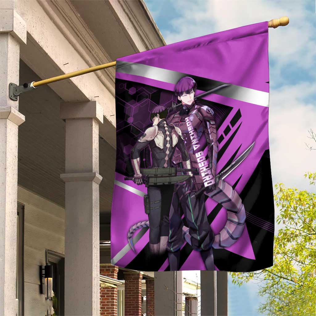 Hoshina Soshiro Garden Flag Futuristic Tech Anime Style