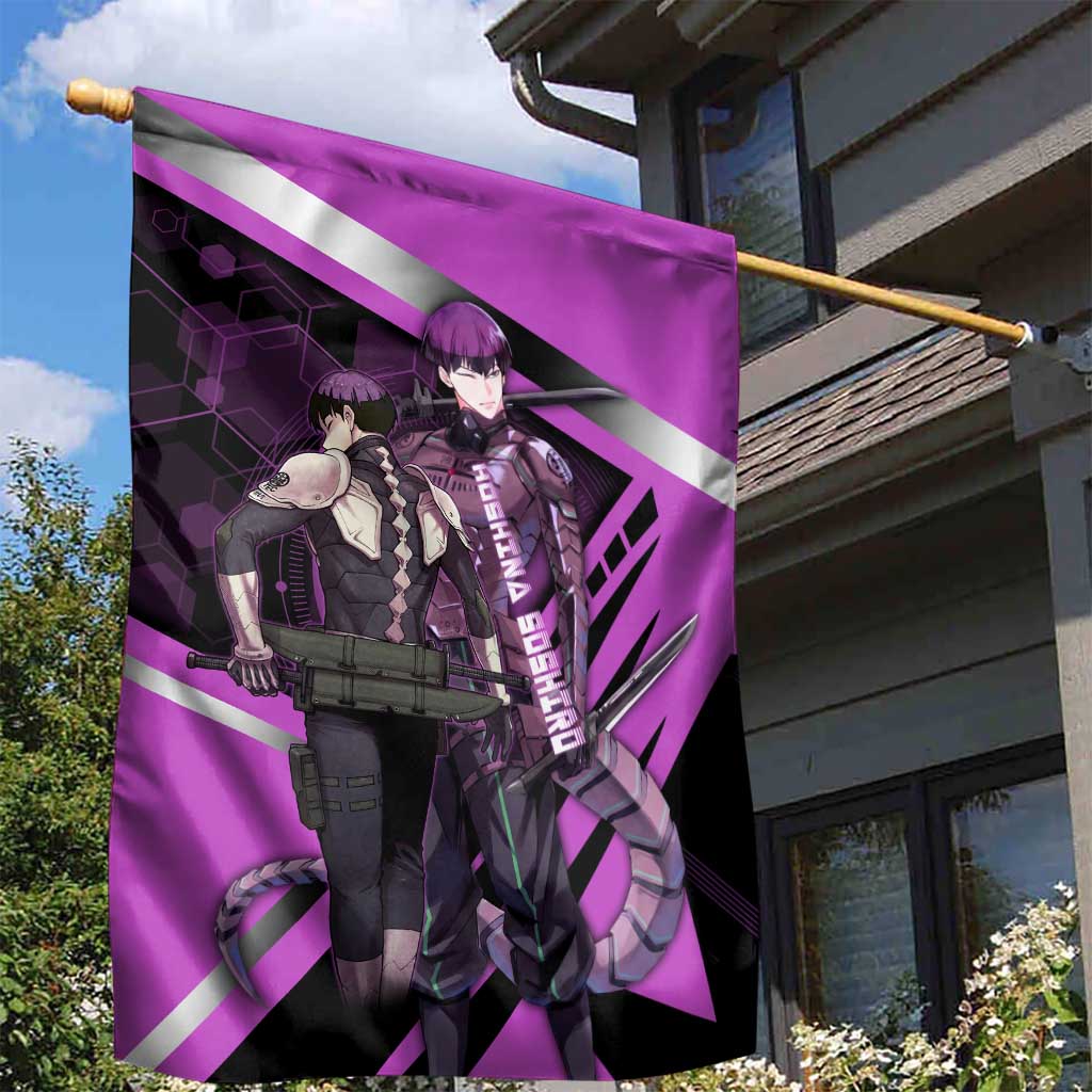 Hoshina Soshiro Garden Flag Futuristic Tech Anime Style