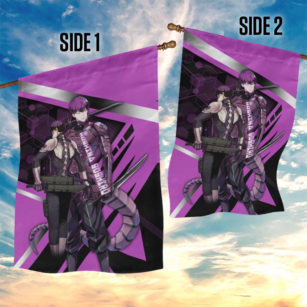 Hoshina Soshiro Garden Flag Futuristic Tech Anime Style