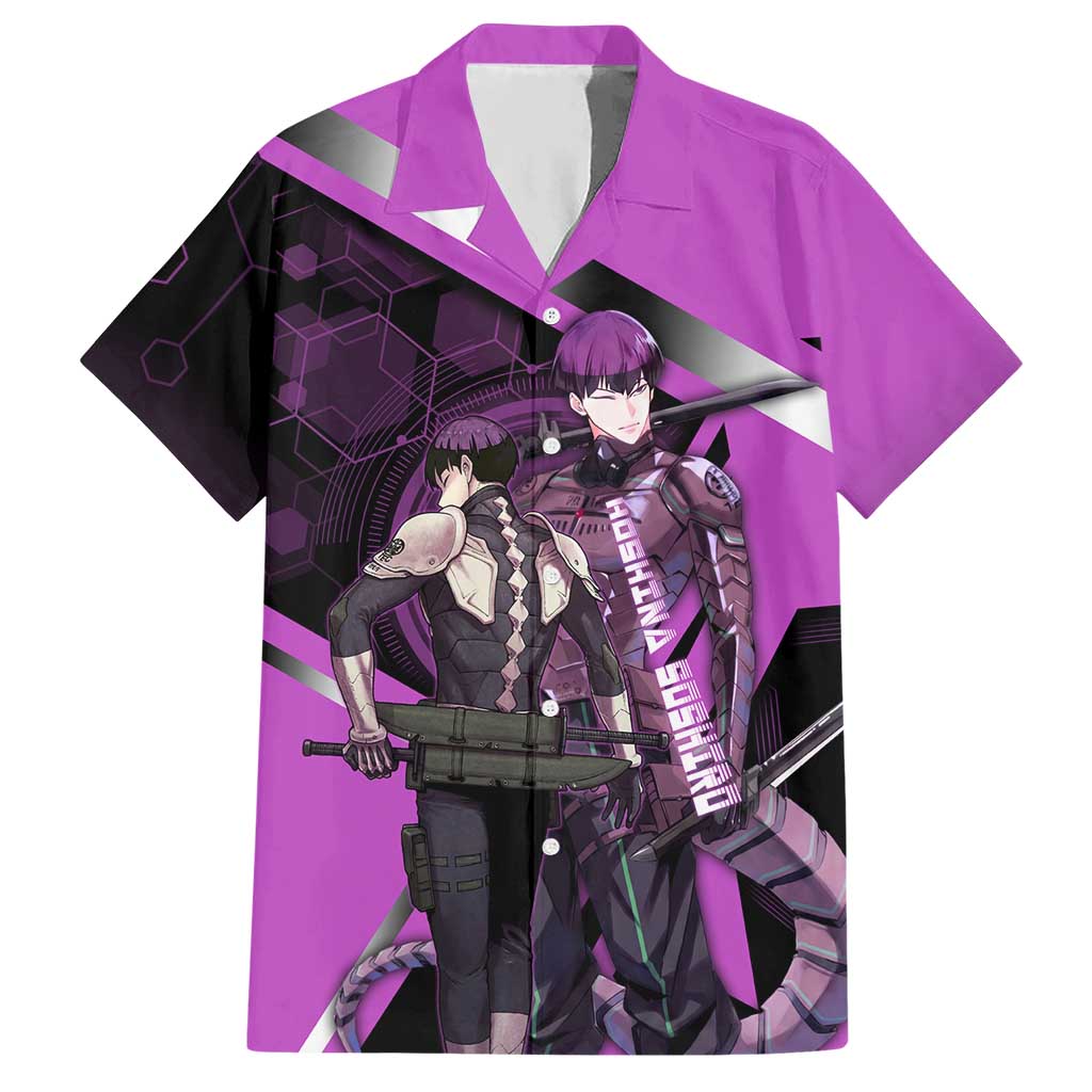 Hoshina Soshiro Hawaiian Shirt Futuristic Tech Anime Style