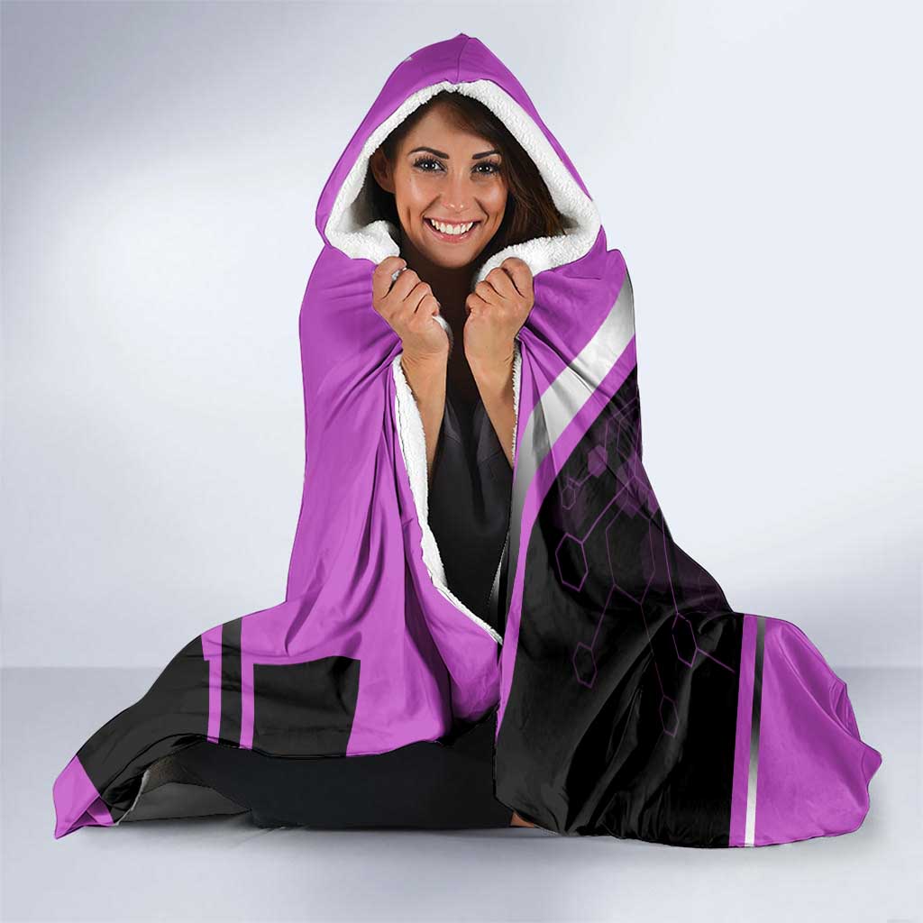 Hoshina Soshiro Hooded Blanket Futuristic Tech Anime Style