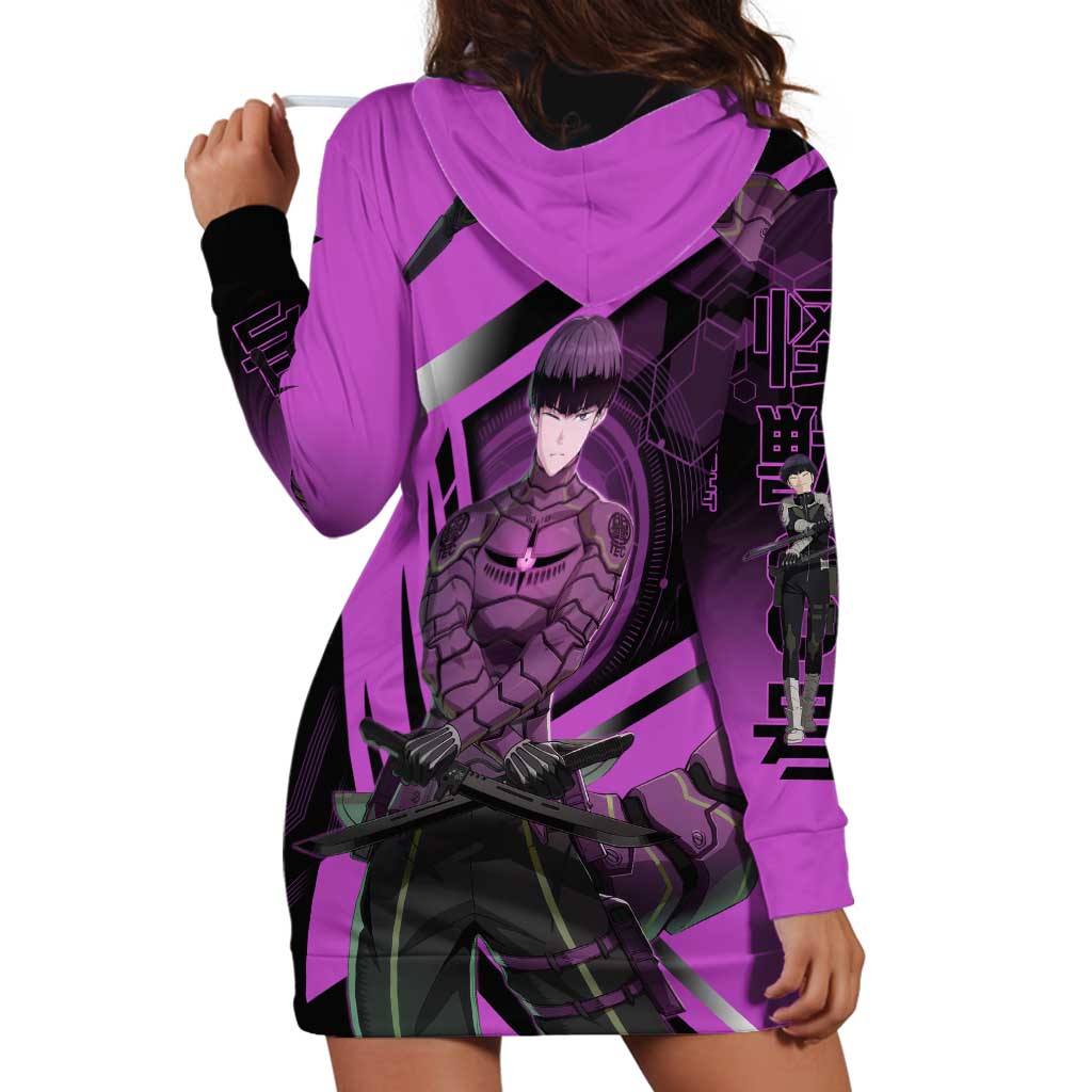 Hoshina Soshiro Hoodie Dress Futuristic Tech Anime Style