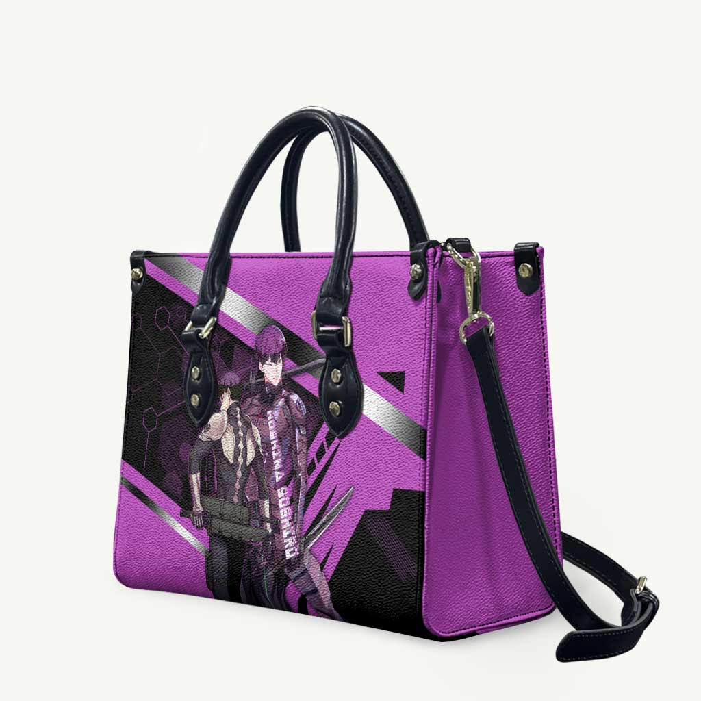 Hoshina Soshiro Leather Bag Futuristic Tech Anime Style