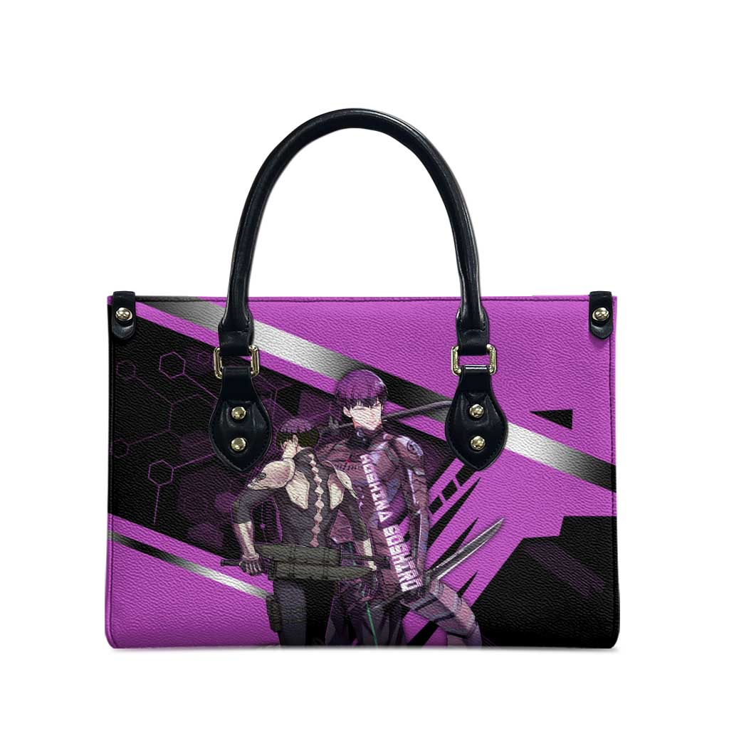 Hoshina Soshiro Leather Bag Futuristic Tech Anime Style