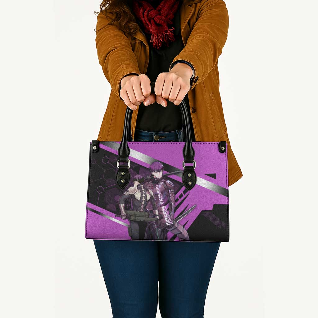 Hoshina Soshiro Leather Bag Futuristic Tech Anime Style