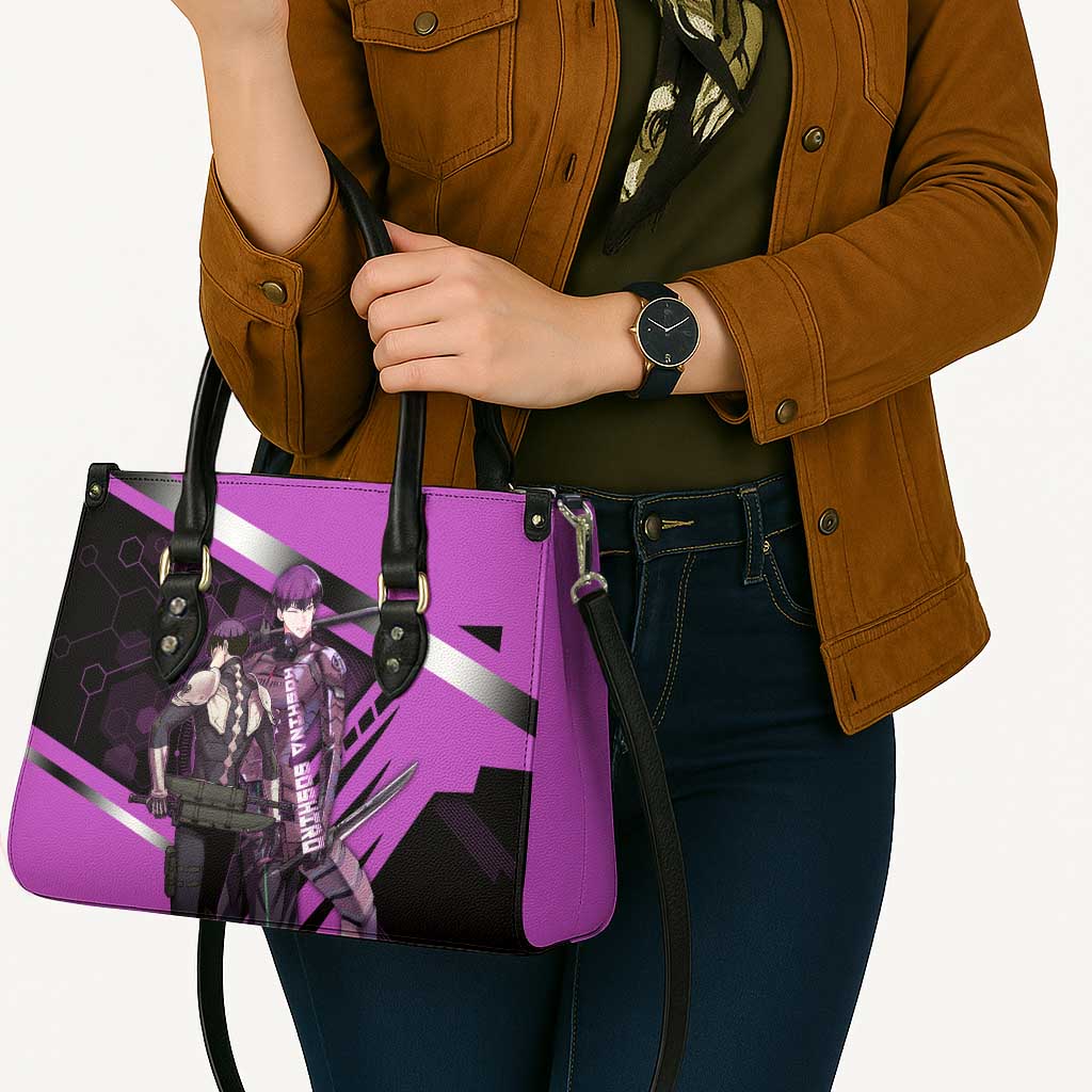 Hoshina Soshiro Leather Bag Futuristic Tech Anime Style