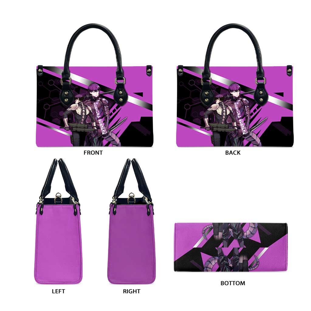 Hoshina Soshiro Leather Bag Futuristic Tech Anime Style