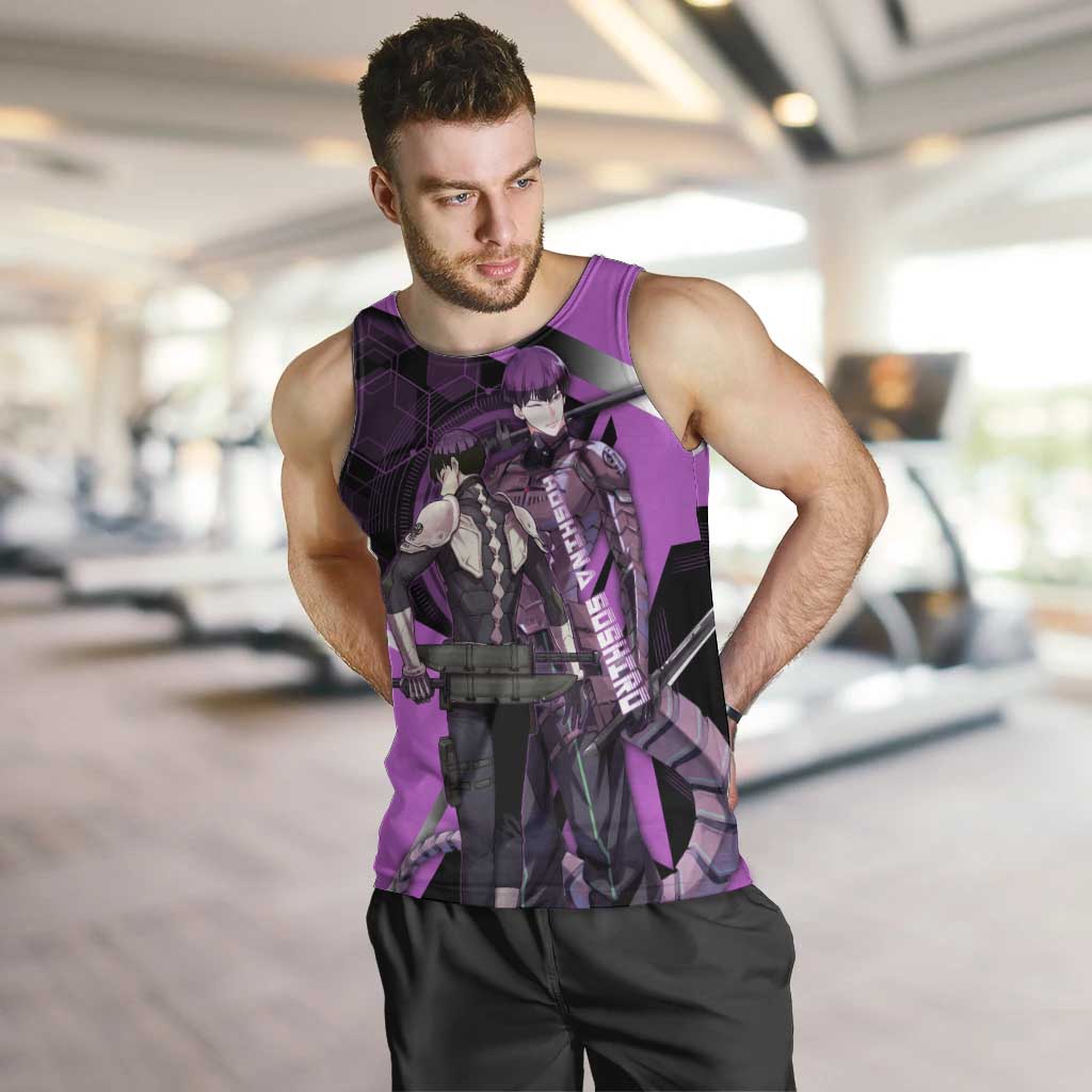 Hoshina Soshiro Men Tank Top Futuristic Tech Anime Style