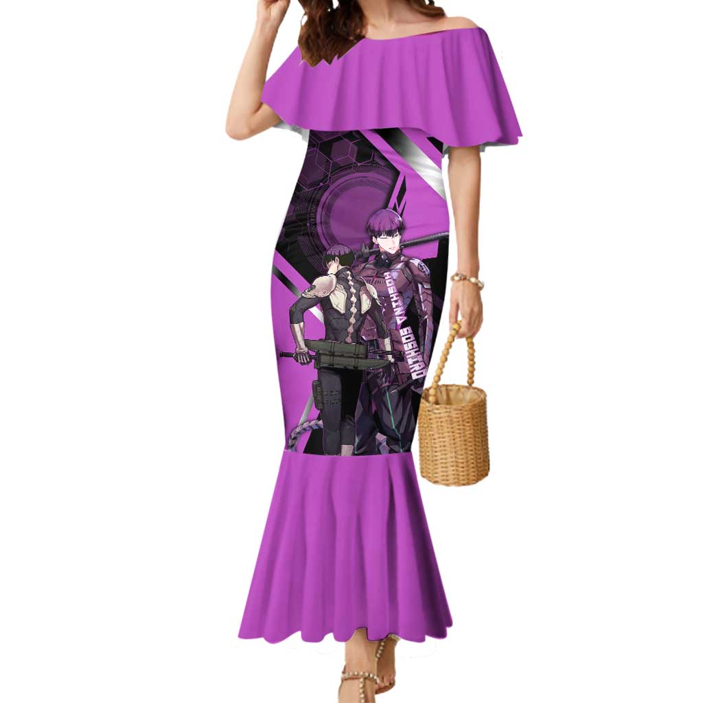 Hoshina Soshiro Mermaid Dress Futuristic Tech Anime Style
