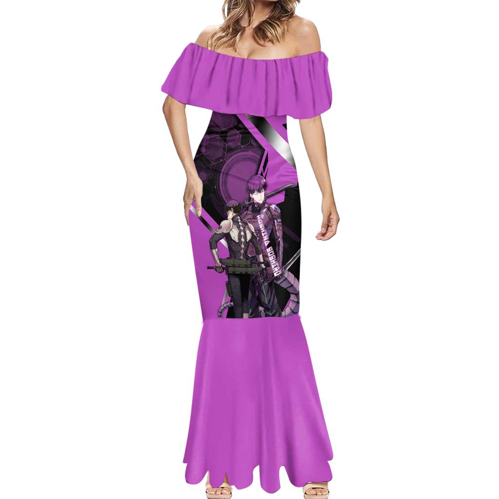 Hoshina Soshiro Mermaid Dress Futuristic Tech Anime Style
