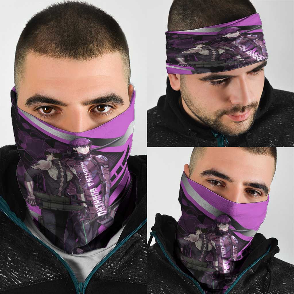 Hoshina Soshiro Neck Gaiter Futuristic Tech Anime Style