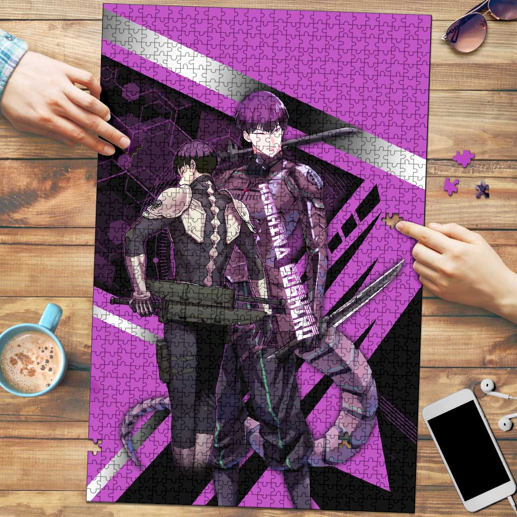 Hoshina Soshiro Puzzle Futuristic Tech Anime Style
