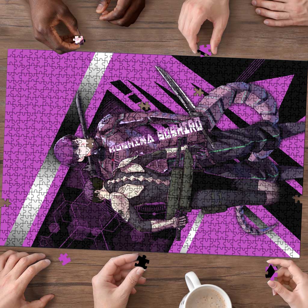 Hoshina Soshiro Puzzle Futuristic Tech Anime Style