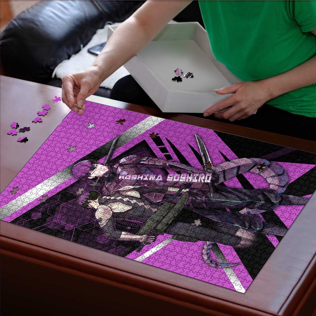 Hoshina Soshiro Puzzle Futuristic Tech Anime Style