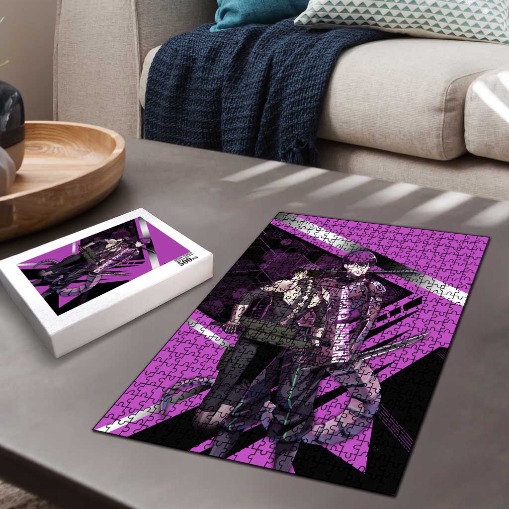 Hoshina Soshiro Puzzle Futuristic Tech Anime Style