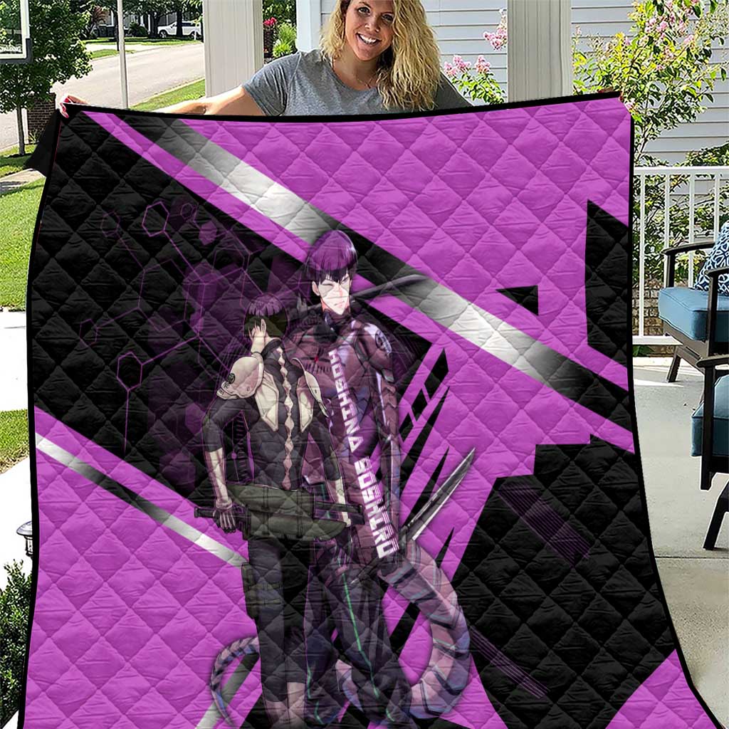 Hoshina Soshiro Quilt Futuristic Tech Anime Style