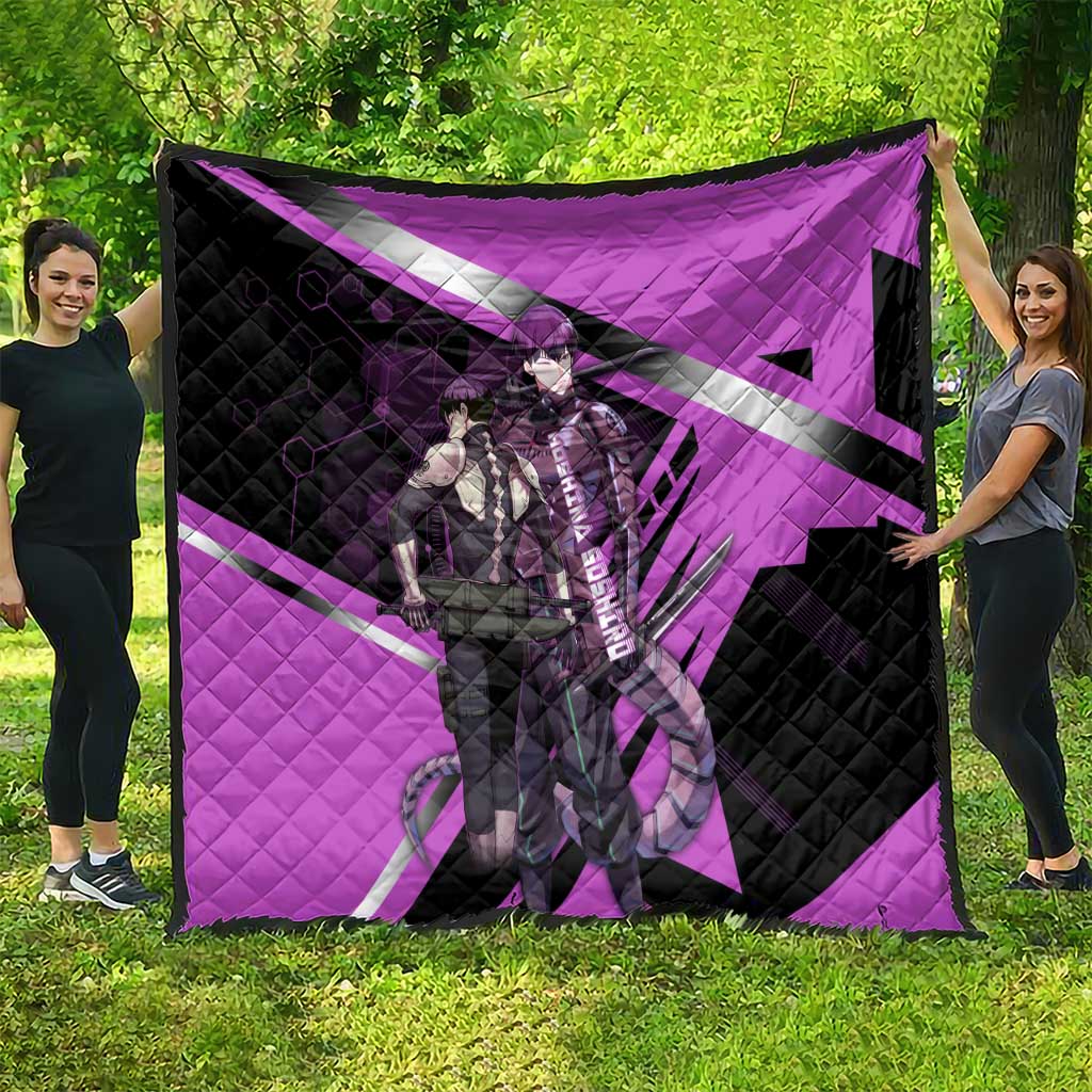 Hoshina Soshiro Quilt Futuristic Tech Anime Style