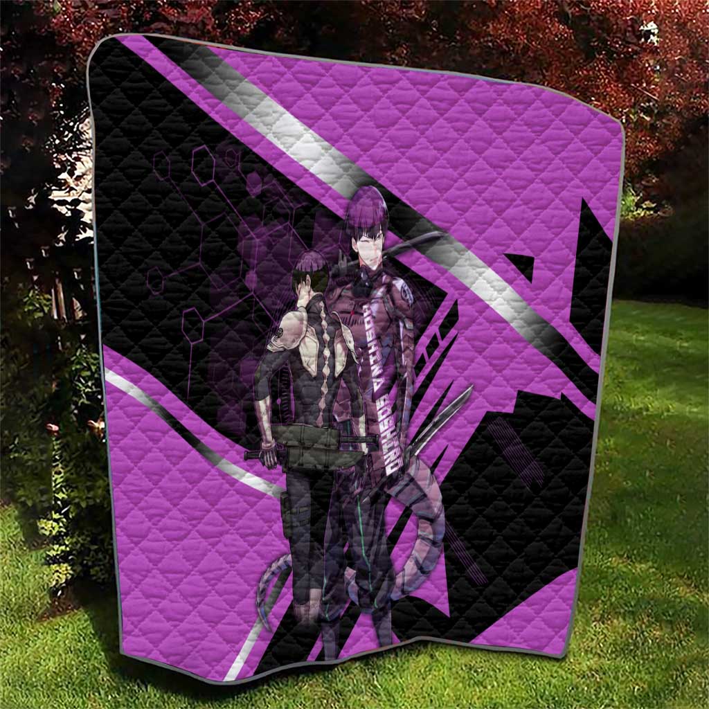 Hoshina Soshiro Quilt Futuristic Tech Anime Style
