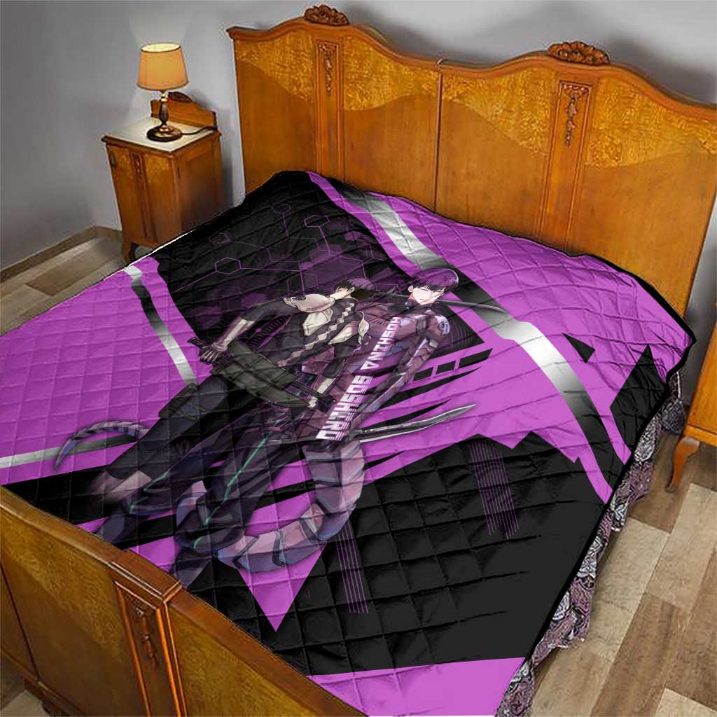 Hoshina Soshiro Quilt Futuristic Tech Anime Style