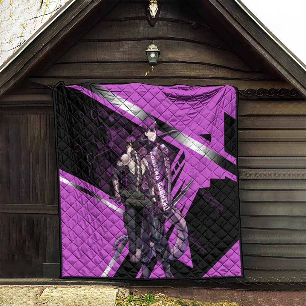 Hoshina Soshiro Quilt Futuristic Tech Anime Style