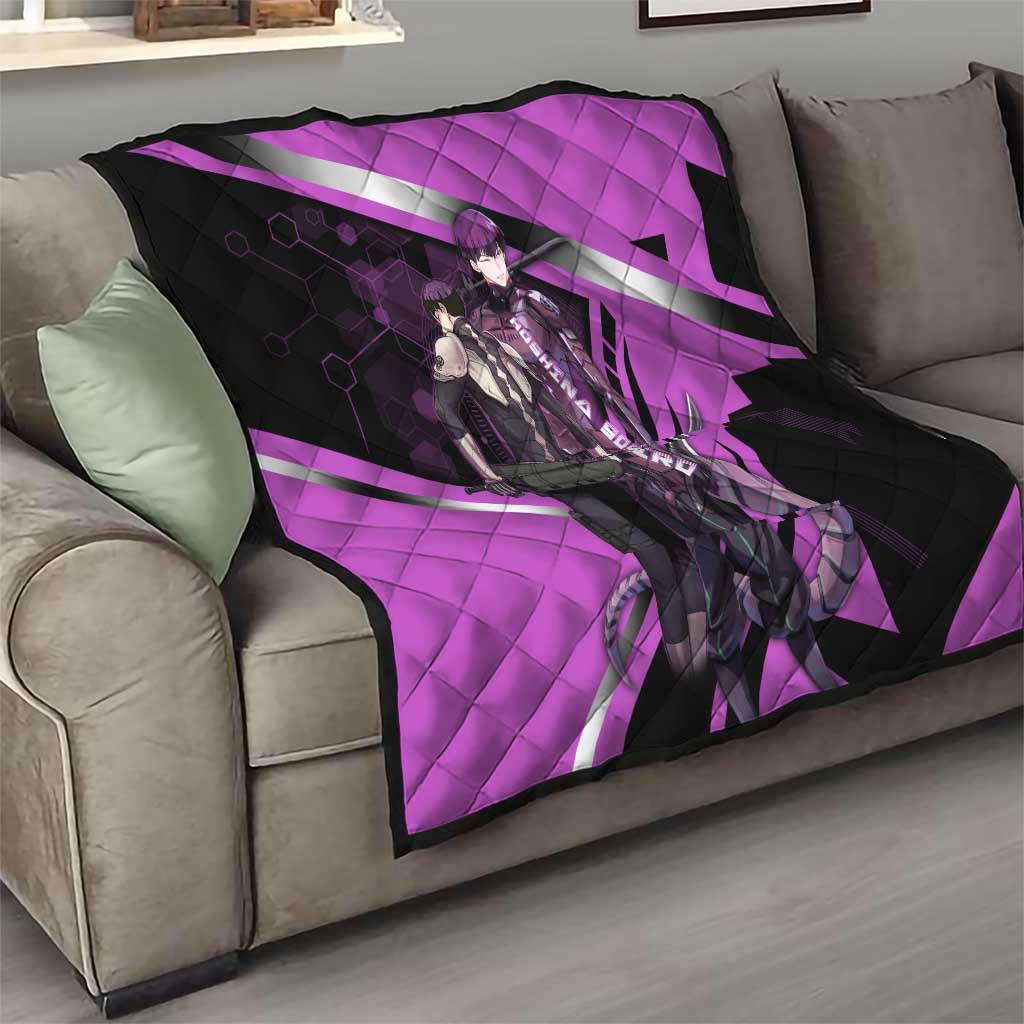 Hoshina Soshiro Quilt Futuristic Tech Anime Style