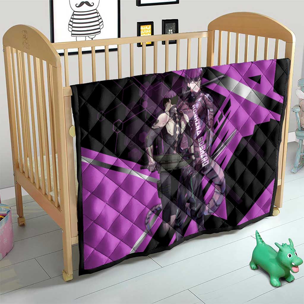 Hoshina Soshiro Quilt Futuristic Tech Anime Style