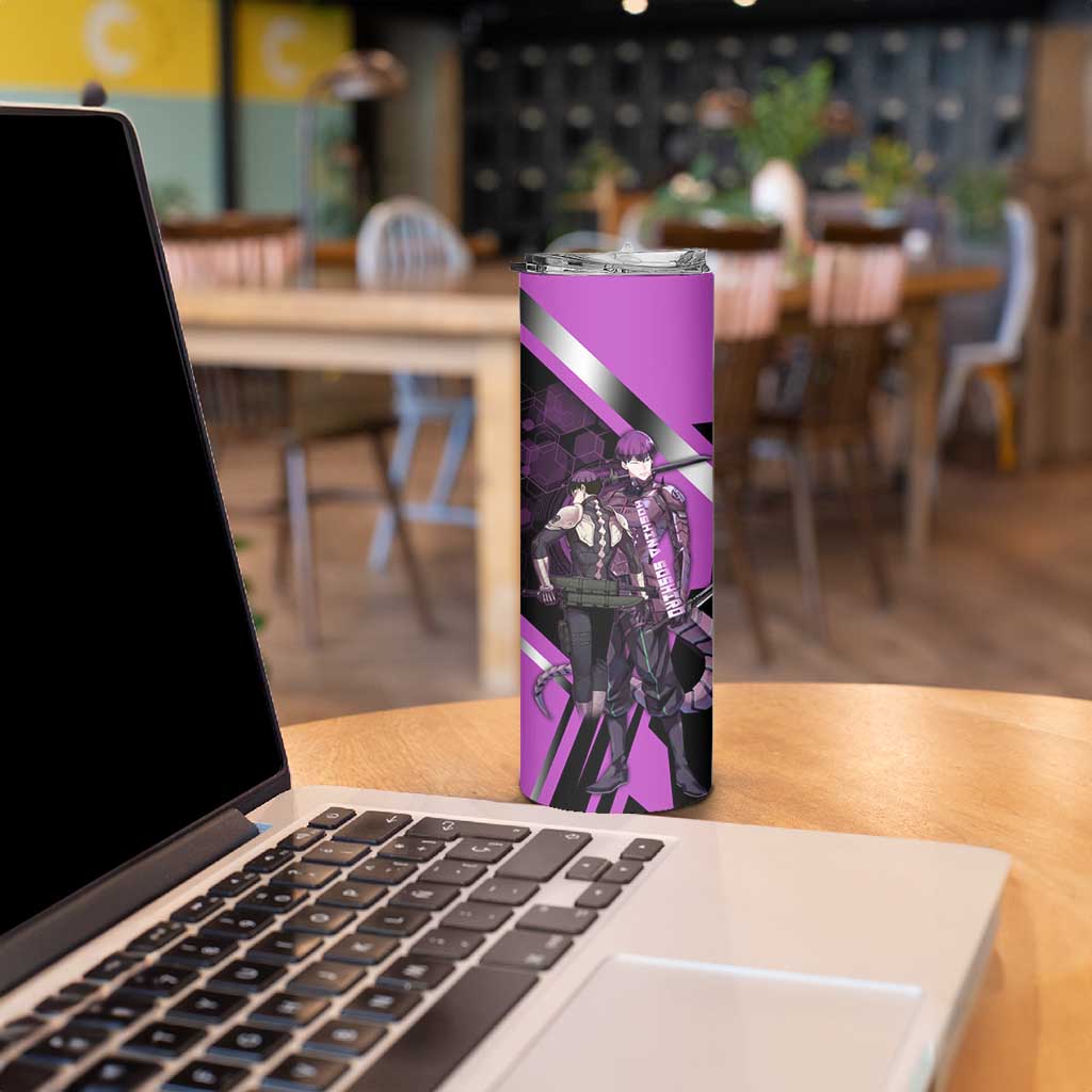 Hoshina Soshiro Skinny Tumbler Futuristic Tech Anime Style