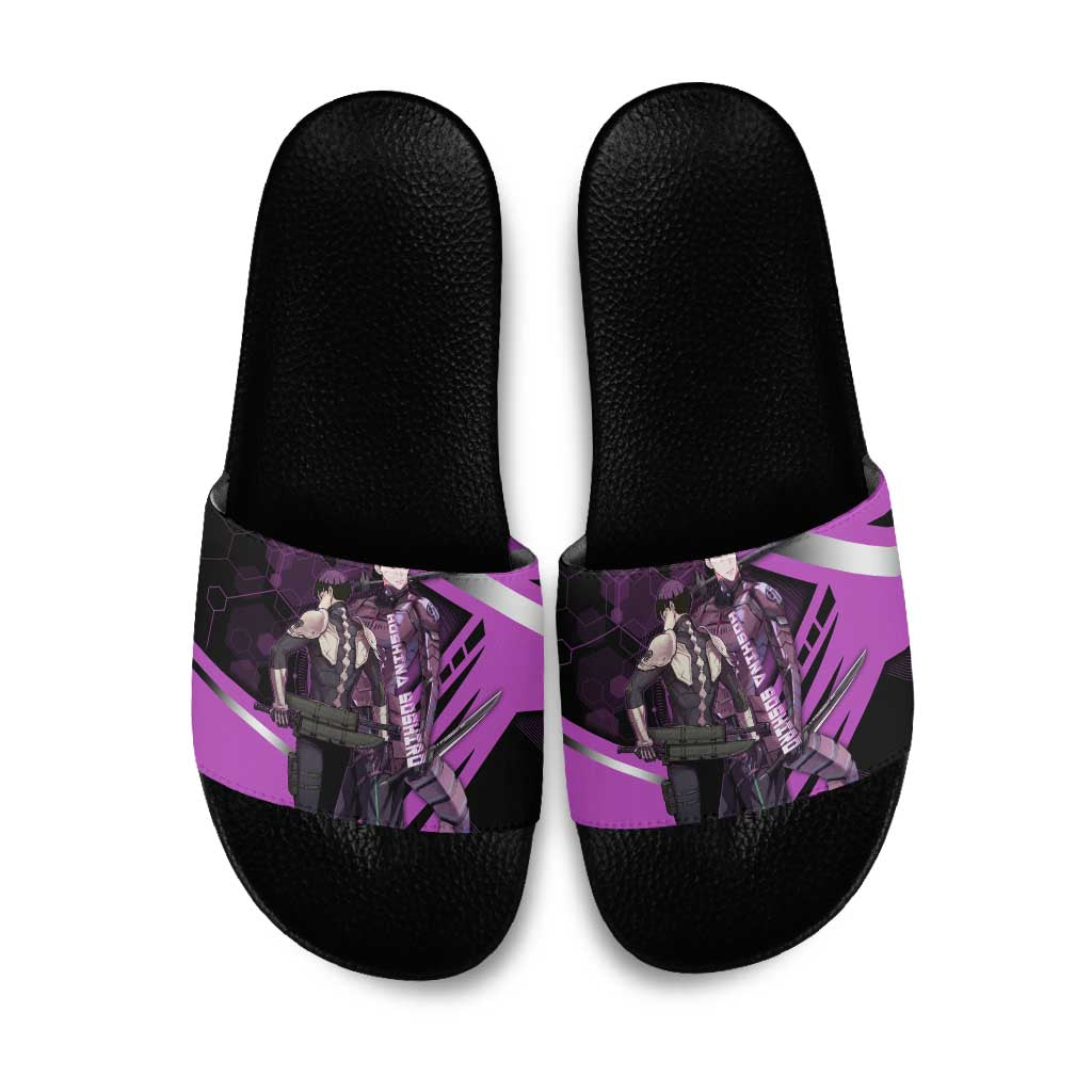 Hoshina Soshiro Slide Sandals Futuristic Tech Anime Style