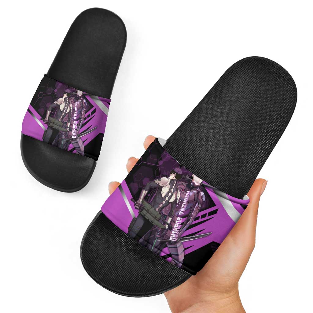 Hoshina Soshiro Slide Sandals Futuristic Tech Anime Style
