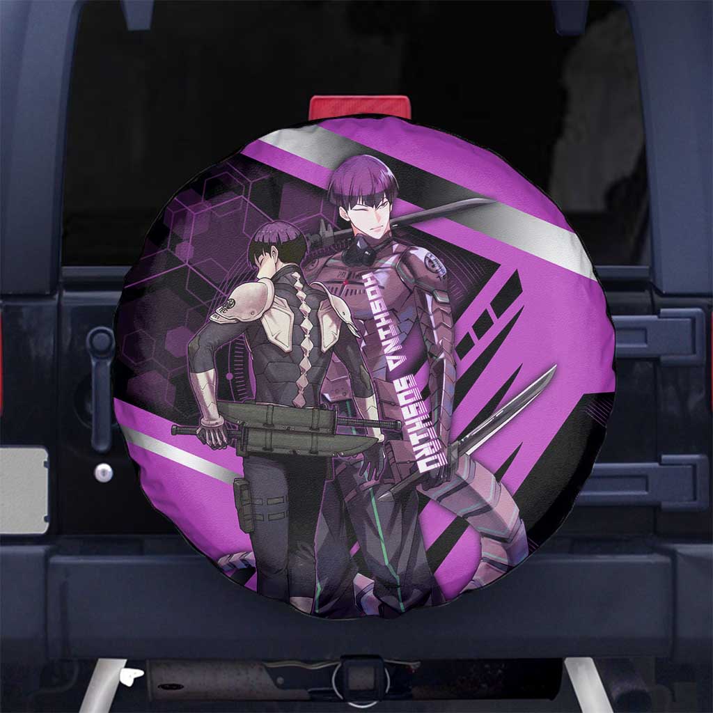 Hoshina Soshiro Spare Tire Cover Futuristic Tech Anime Style