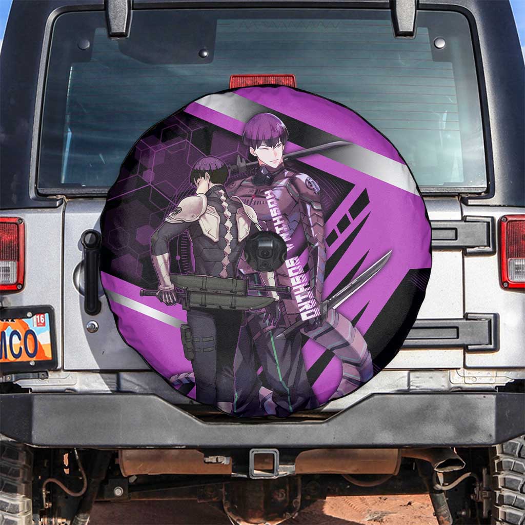 Hoshina Soshiro Spare Tire Cover Futuristic Tech Anime Style