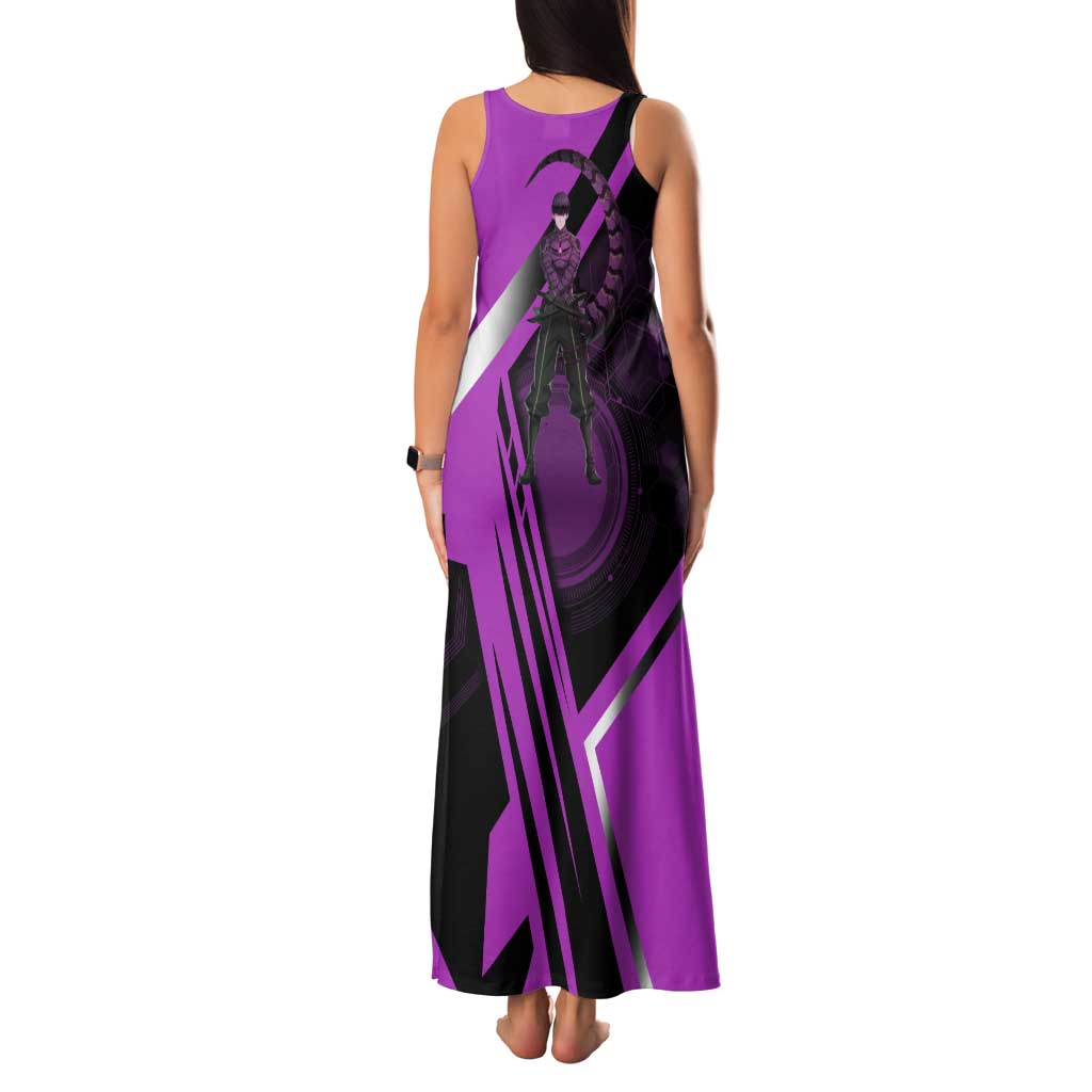 Hoshina Soshiro Tank Maxi Dress Futuristic Tech Anime Style