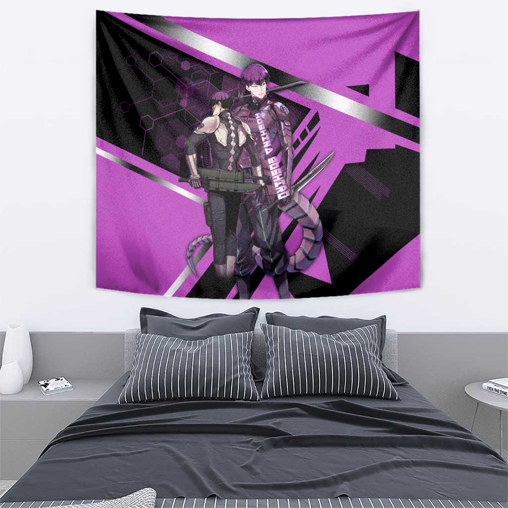 Hoshina Soshiro Tapestry Futuristic Tech Anime Style