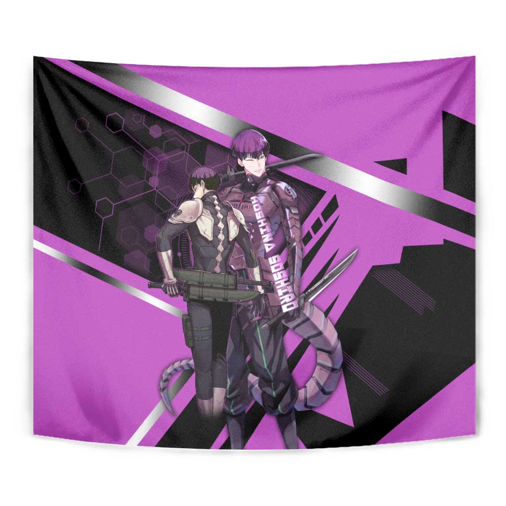 Hoshina Soshiro Tapestry Futuristic Tech Anime Style