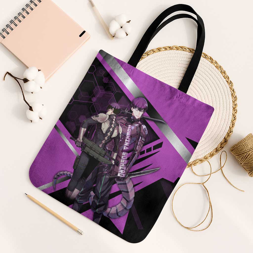 Hoshina Soshiro Tote Bag Futuristic Tech Anime Style