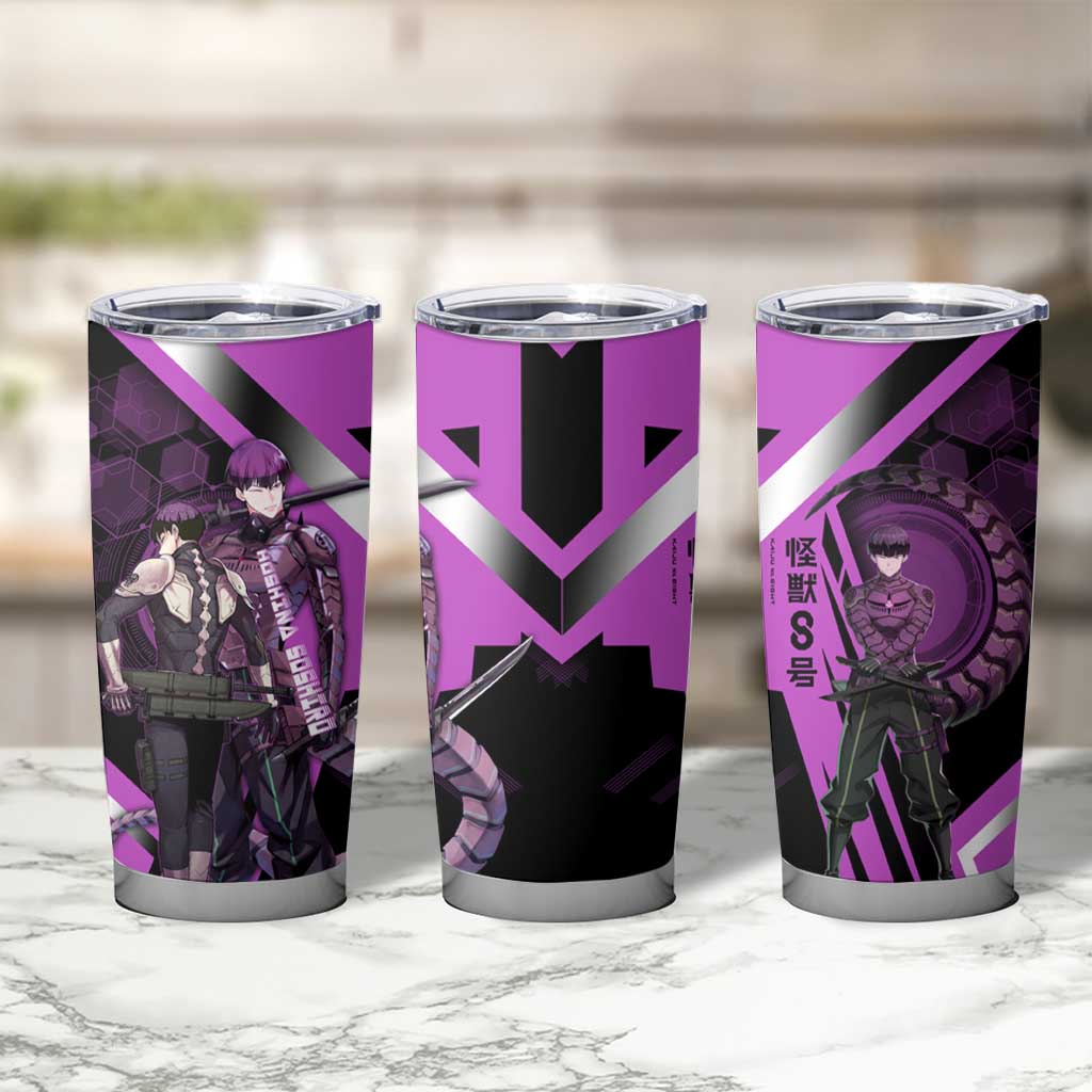 Hoshina Soshiro Tumbler Cup Futuristic Tech Anime Style