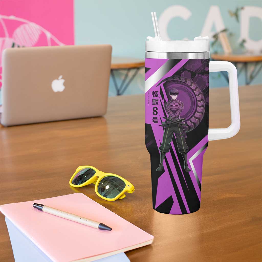 Hoshina Soshiro Tumbler With Handle Futuristic Tech Anime Style