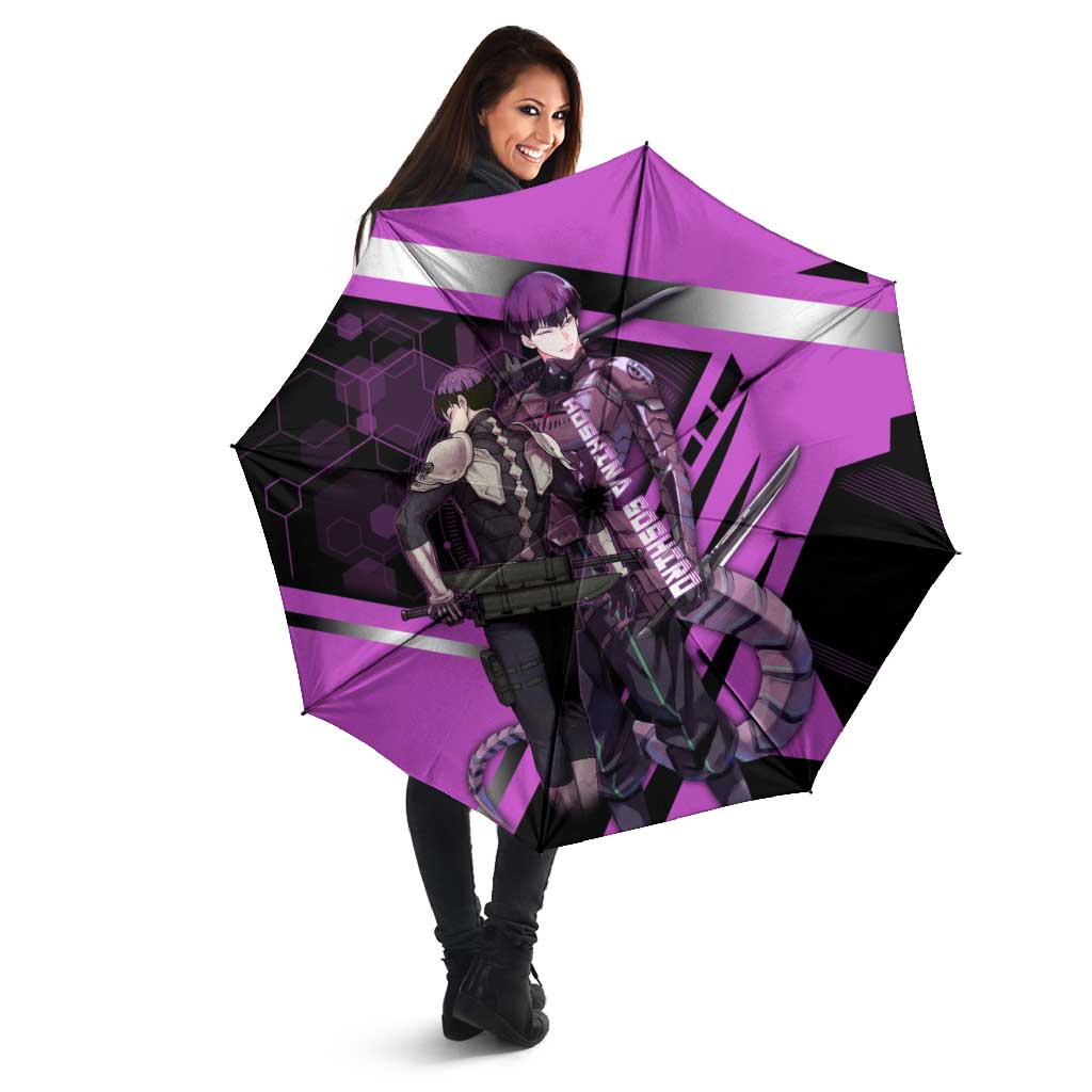 Hoshina Soshiro Umbrella Futuristic Tech Anime Style