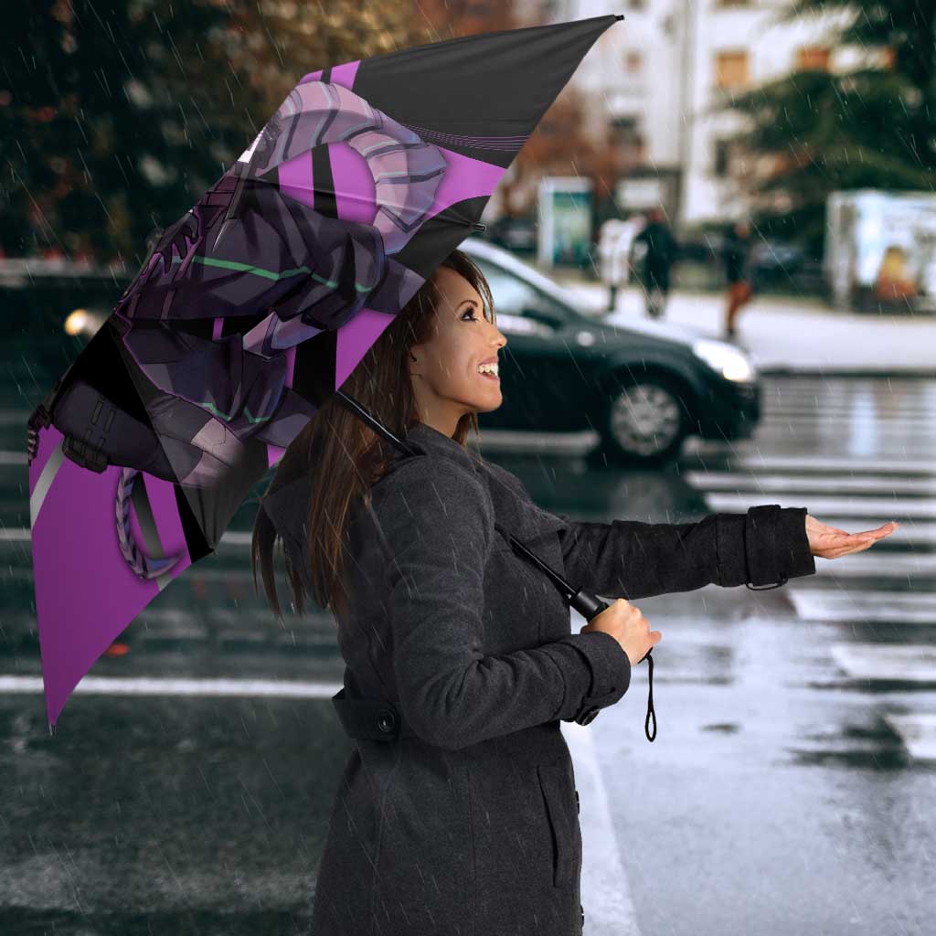 Hoshina Soshiro Umbrella Futuristic Tech Anime Style