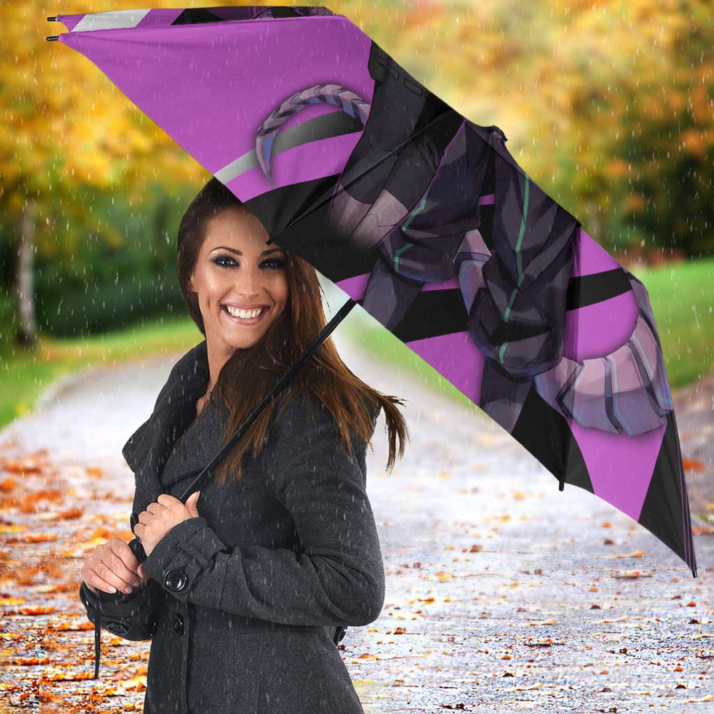 Hoshina Soshiro Umbrella Futuristic Tech Anime Style