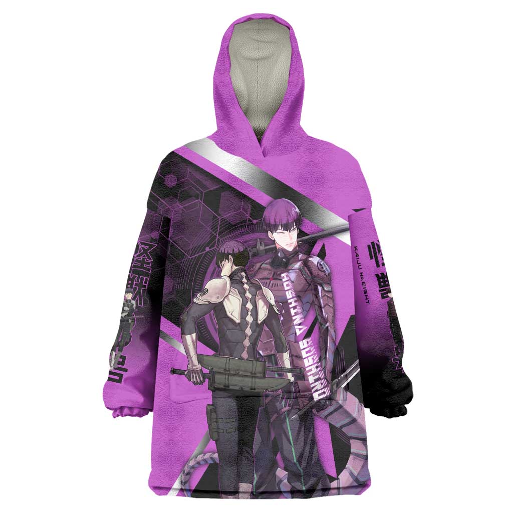 Hoshina Soshiro Wearable Blanket Hoodie Futuristic Tech Anime Style