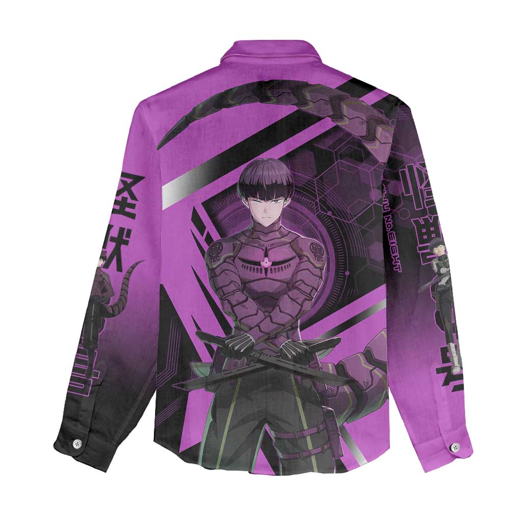 Hoshina Soshiro Women Casual Shirt Futuristic Tech Anime Style