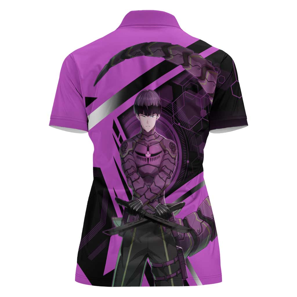 Hoshina Soshiro Women Polo Shirt Futuristic Tech Anime Style