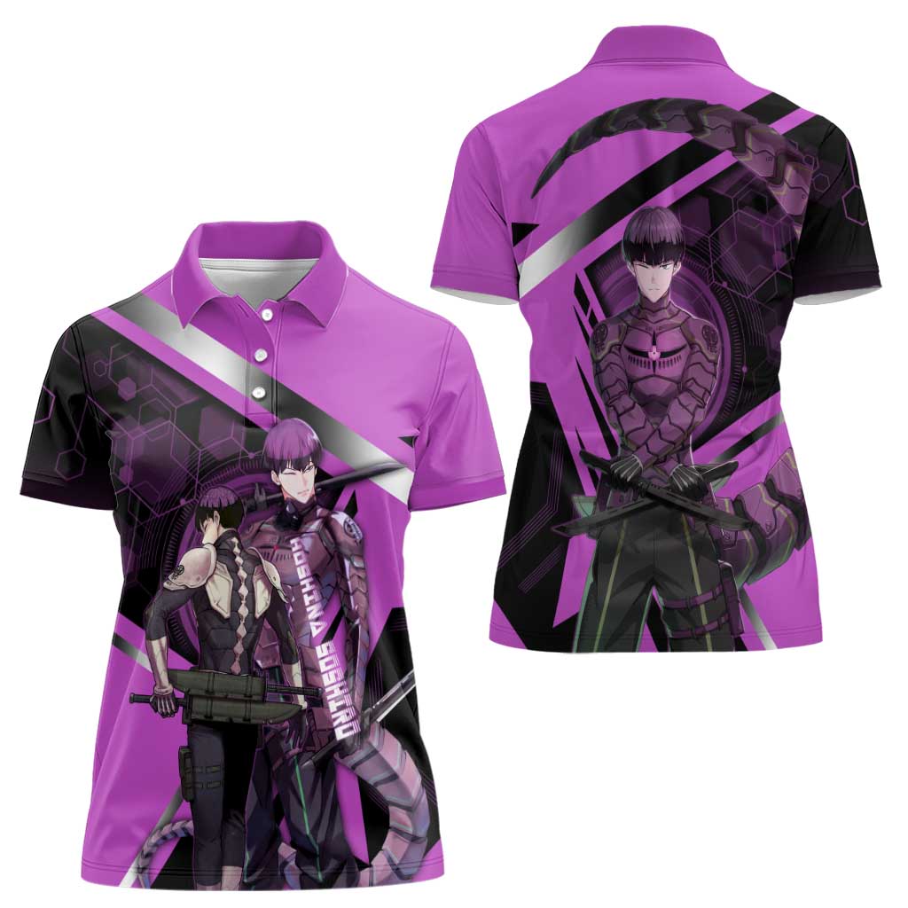 Hoshina Soshiro Women Polo Shirt Futuristic Tech Anime Style