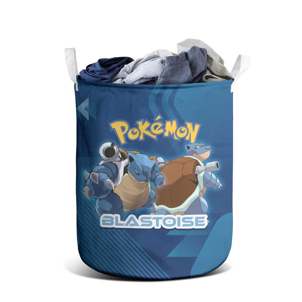 Blastoise Poké Laundry Basket Tech Armor Anime Wave Style