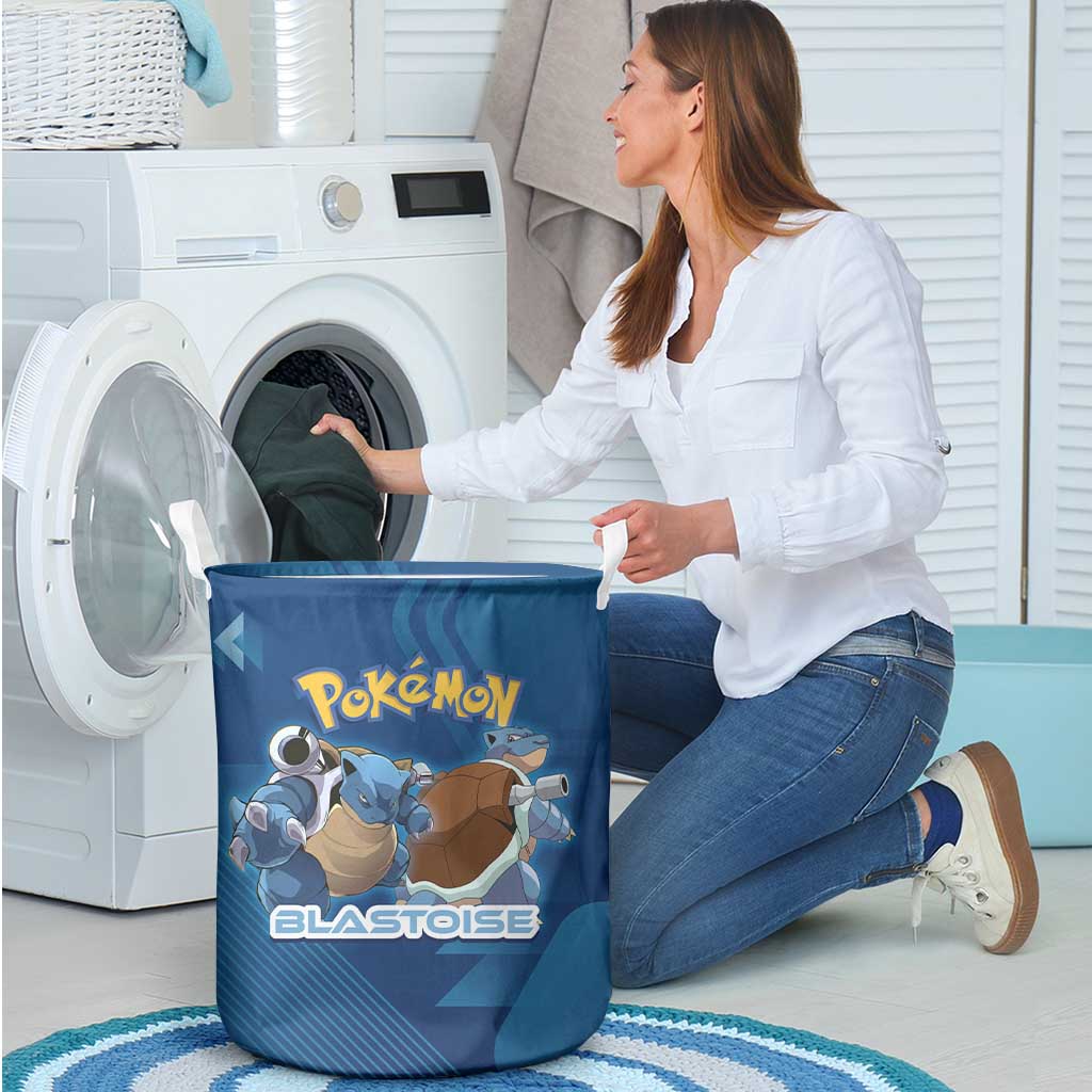 Blastoise Poké Laundry Basket Tech Armor Anime Wave Style