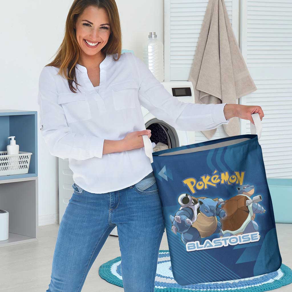 Blastoise Poké Laundry Basket Tech Armor Anime Wave Style