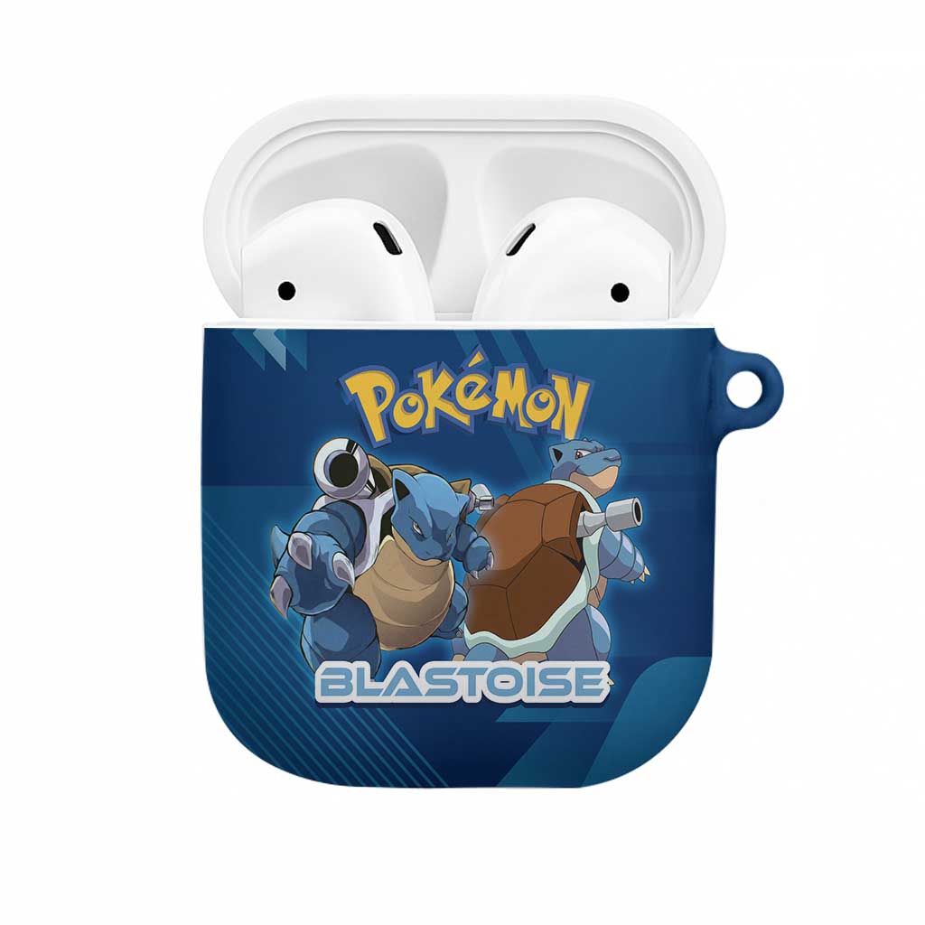 Blastoise Poké AirPods Case Tech Armor Anime Wave Style