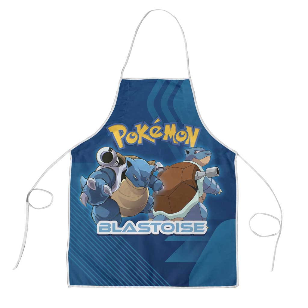 Blastoise Poké Apron Tech Armor Anime Wave Style